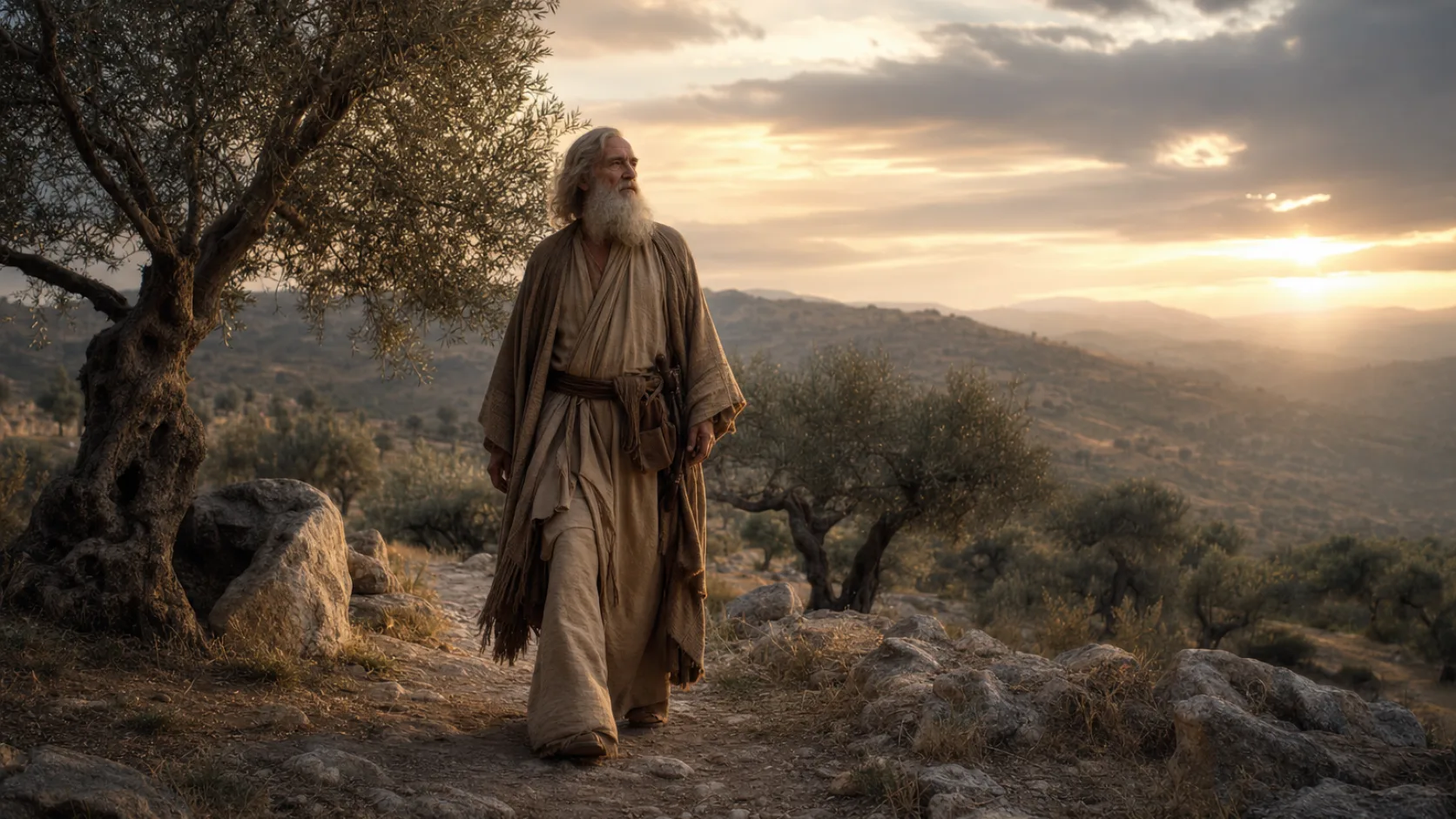 Biblical scene illustrating Genesis chapter 5