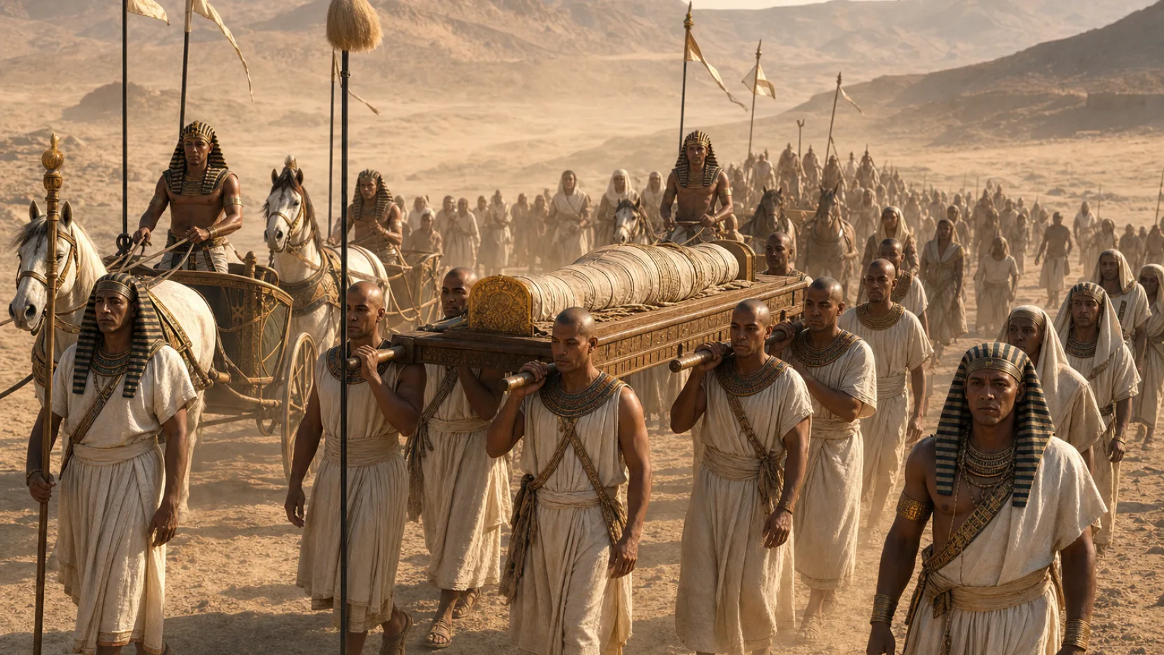 Biblical scene illustrating Genesis chapter 50