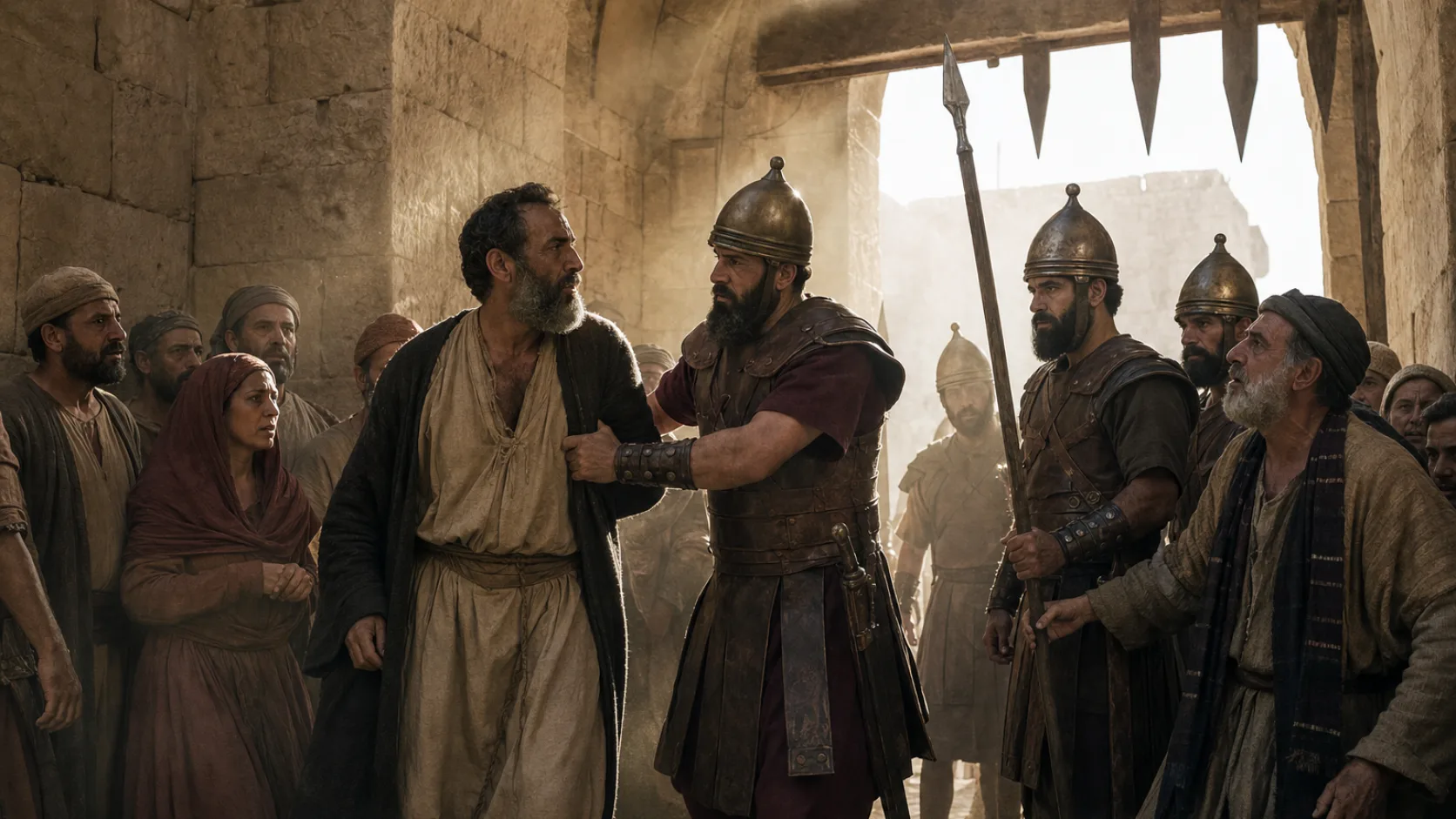 Jeremiah Is Arrested at the Benjamin Gate