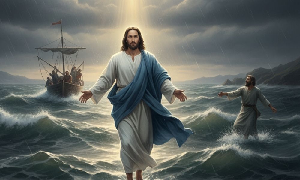 Jesus Walks on Water