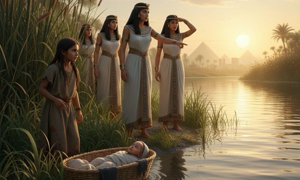 Birth and Rescue of Moses