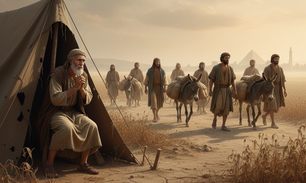 Famine Strikes Canaan