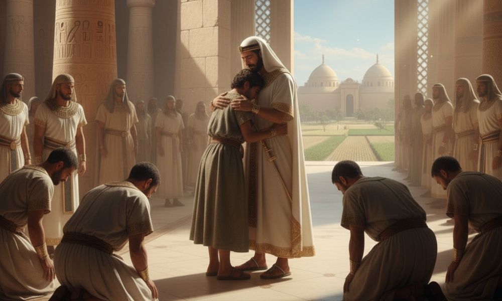 Joseph Forgives His Brothers