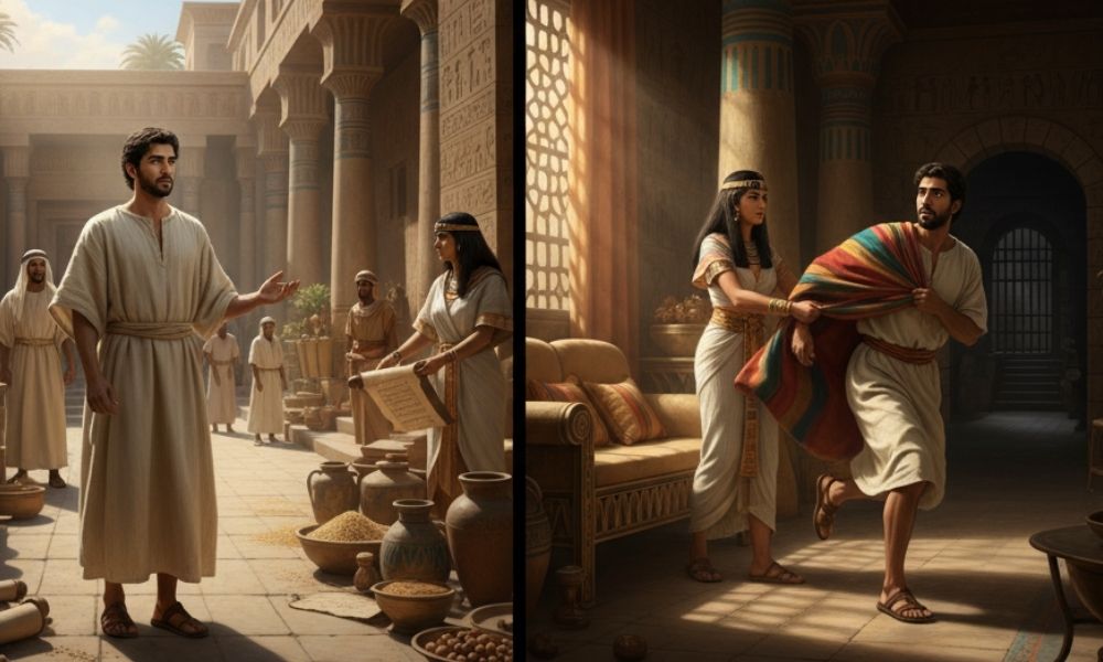 Joseph in Potiphar’s House and Prison