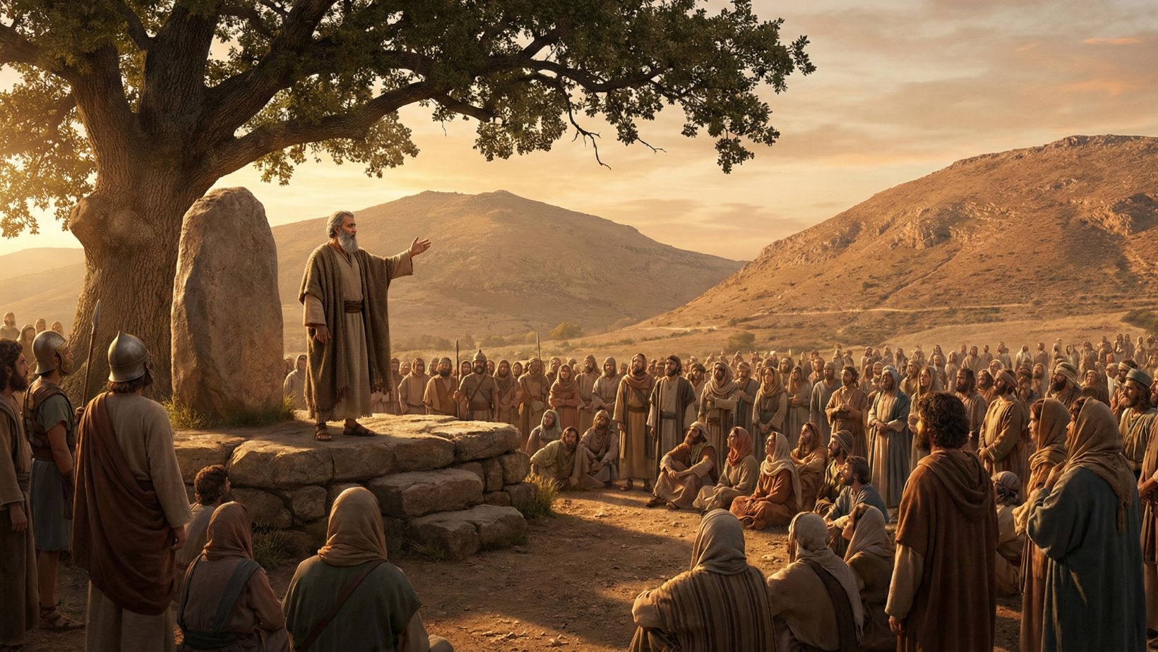 Joshua’s Farewell and Death