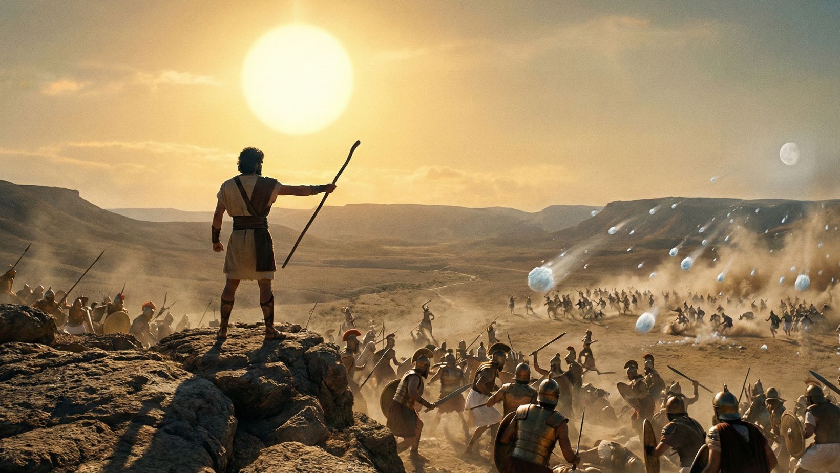 Sun Stands Still Over Gibeon