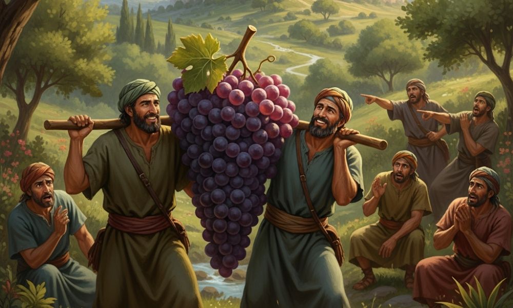 Twelve Spies Explore Canaan